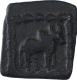 Copper Square Coin of Apollodotus II of Indo Greeks.