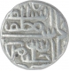 Silver One Tanka Coin of Shams ud Din Muzaffar II of Gujarat Sultanate.