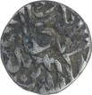 Silver Half Rupee Coin of Akbar of Mulher Mint.