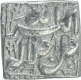 Silver Square Rupee Coin of Akbar of Di Month.