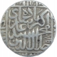 Silver One Rupee Coin of Akbar of Agra Dar ul khilafat Mint.