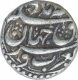 Silver One Rupee Coin of Akbar of Allahabad Mint.  