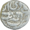 Silver One Rupee Coin of Jahangir of Akbarnagar Mint of Di Month. 