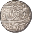 Silver One Rupee Coin of Aurangzeb of Akbarnagar Mint.