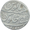 Silver One Rupee Coin of Aurangzeb Alamgir of Itawa Mint.