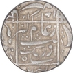 Silver One Rupee Coin of Aurangzeb of Junagarh Mint.