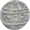 Silver One Rupee Coin of Aurangzeb of Lahore Dar Ul Sultanat Mint.