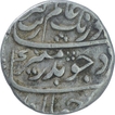 Silver One Rupee Coin of Aurangzeb Alamgir of Lakhnau Mint.