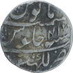 Silver One Rupee Coin of Aurangzeb Alamgir of Lakhnau Mint.