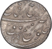 Silver One Rupee Coin of Aurangzeb Alamgir of Shahjahanabad Dar Ul Khilafat Mint.