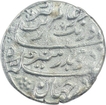 Silver One Rupee Coin of Aurangzeb Alamgir of Surat Mint.