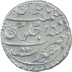 Silver One Rupee Coin of Aurangzeb Alamgir of Surat Mint.