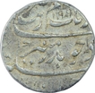 Silver One Rupee Coin of Aurangzeb Alamgir of Surat Mint.