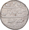 Silver One Rupee Coin of Aurangzeb of Tatta Mint.