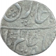 Silver One Rupee Coin of Shah Alam Bahudar of Laknau Mint.