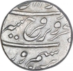 Silver One Rupee Coin of Farrukhsiyar of Burhanpur Dar us Surur Mint.