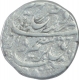 Silver One Rupee Coin of Farrukhsiyar of Shahjahanabad Dar ul Khilafat Mint.