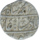 Silver One Rupee Coin of Muhammad Shah of Shahabad Qanauj Mint.