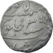 Silver One Rupee Coin of Ahmad Shah Bahadur of Murshidabad Mint.