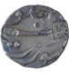 Silver Half Rupee Coin of Shah Jahan III of Surat Mint.