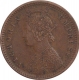 Copper One Twelfth Anna Coin of Dewas Senior Branch.