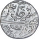 Silver One Rupee Coin of Jankoji Rao of Ujjain Dar Ul Fath Mint of Gwalior State.