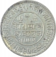 Silver Five Kori Coin of Khengarji III of Bhuj Mint of Kutch State.