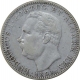 Silver One Rupia Coin of Luiz I of Indo Portuguese.