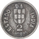 Cupro Nickel Two Tanga Coin of Portuguese Administration of Indo Portuguese.