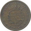 Bronze Ten Centavos Coin of Portuguese Administration of Indo Portuguese.