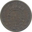 Bronze Thirty Centavos Coin of Portuguese Administration of Indo Portuguese.