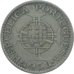 Copper Nickel Three Escudos Coin of Portuguese Administration of Indo Portuguese.