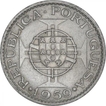 Cupro Nickel Six Escudos Coin of Indo Portuguese.