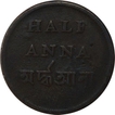 Copper Half Anna Coin of Bengal Presidency.