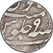 Silver One Rupee Coin of Murshidabad Mint of Bengal Presidency.