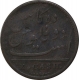 Copper Ten Cash Coin of Madras Presidency.