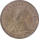 Bronze One Twelfth Anna Coin of King George V of Calcutta Mint of 1913.