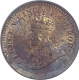 Bronze One Twelfth Anna Coin of King George V of Calcutta Mint of 1918.