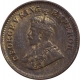 Bronze  Half Pice Coin of King George V of Calcutta Mint of 1919.