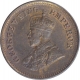 Bronze Half Pice Coin of King George V of Calcutta Mint of 1922.