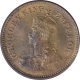 Bronze Half Pice Coin of King George V of Calcutta Mint of 1929.