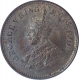 Bronze Half Pice Coin of King George V of Calcutta Mint of 1935.