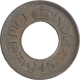 Bronze One Pice Coin of King George VI of Calcutta Mint of 1945.