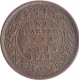 Copper One Quarter Anna Coin of King Edward VII of Calcutta Mint of 1904.