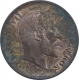 Bronze One Quarter Anna Coin of  King Edward VII of Calcutta Mint of 1910.