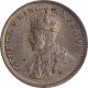 Copper One Quarter Anna Coin of King George V of Calcutta Mint of  1916.