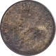 Copper One Quarter Anna Coin of King George V of Calcutta Mint of 1926.