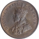 Copper One Quarter Anna Coin of King George V of Calcutta Mint of 1935.