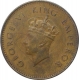 Bronze One Quarter Anna Coin of George VI of Bombay Mint of 1938.