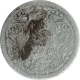 Silver Two Annas Coin of Victoria Empress of Calcutta Mint of 1878.